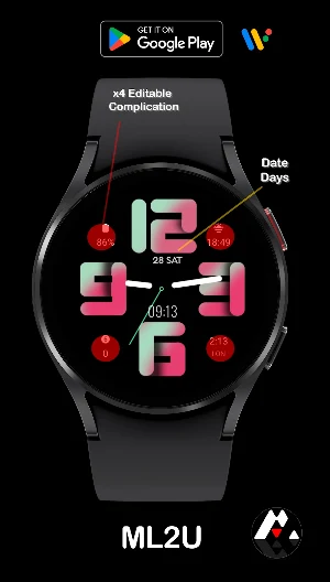 ML2U 109 Watch Face Screenshot 1