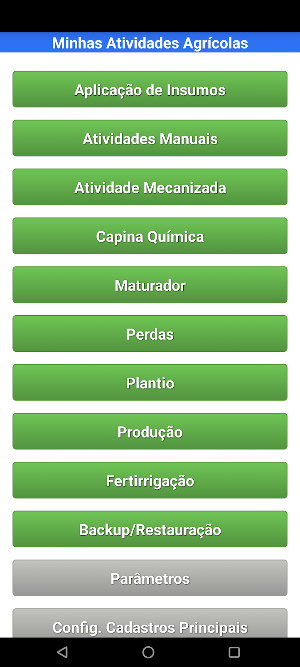 Minhas Atividades Agrícolas Screenshot 2