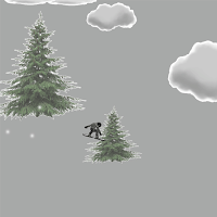 Skateboarding a Snow Challenge