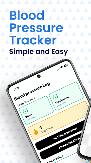 Simple Blood Pressure Tracker Screenshot 0