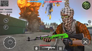 FPS Shooting Offline Gun Games Screenshot 1