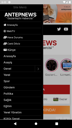 ANTEP NEWS Screenshot 1