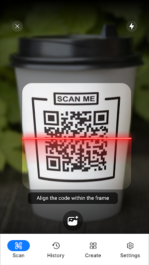 QR Code Scanner: Quick Scan Screenshot 0