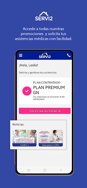 Servi2 Clientes Screenshot 3