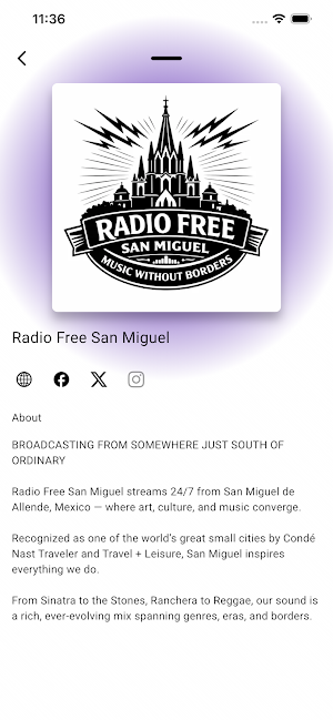 Radio Free San Miguel Screenshot 2