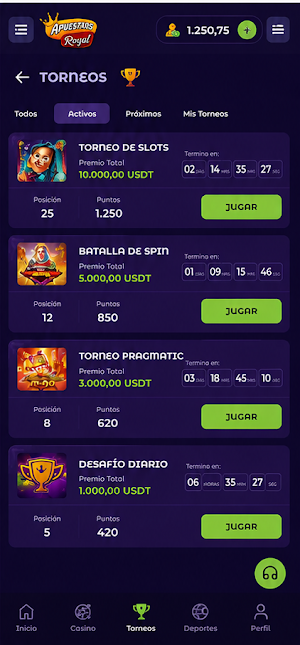 Apuestas Royal Screenshot 3