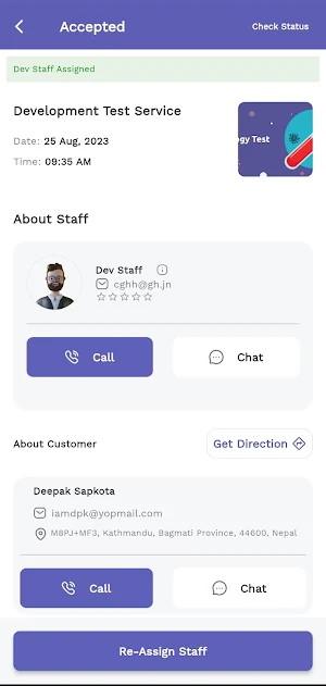 HH Professionals Screenshot 2