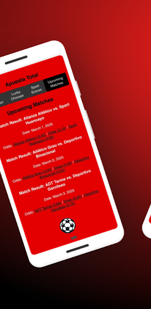 Sports Peru Mobile Screenshot 1