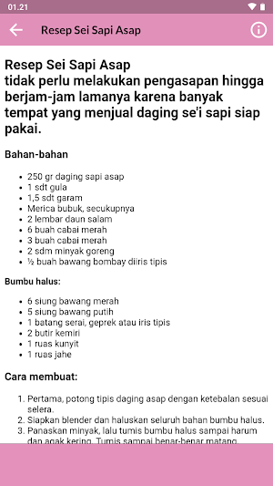 32 Resep Masakan Daging Qurban Screenshot 0