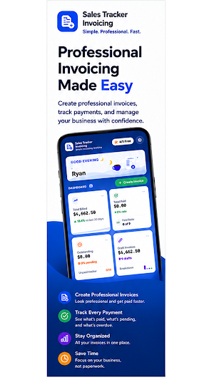 Sales Tracker - Invoicing Screenshot 0