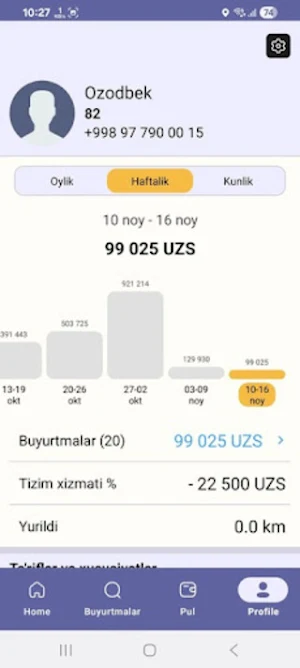 1087 Haydovchi Screenshot 3
