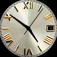 Luxury Analog Watch Face
