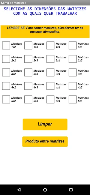 Tutorial sobre matrizes Screenshot 1