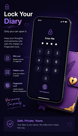 MyDiary - Secured Screenshot 1