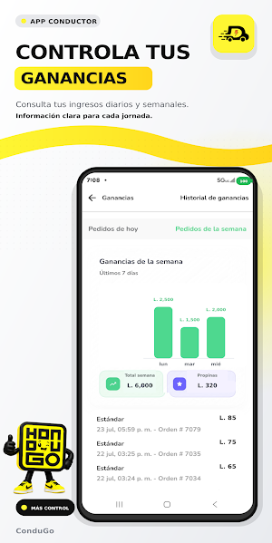 HonduGo Conductor Screenshot 2