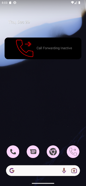 Call Forwarding Status Widget Screenshot 0