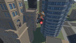 Flying Motorcycle 3D Jet Taxi Screenshot 0