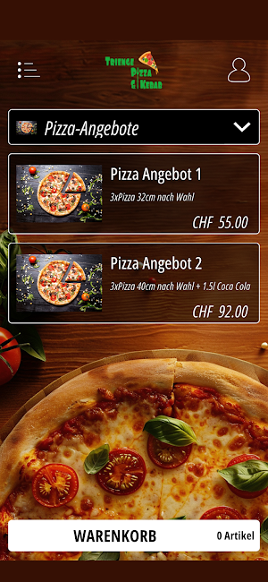 Trienge Pizza & Kebab Triengen Screenshot 0