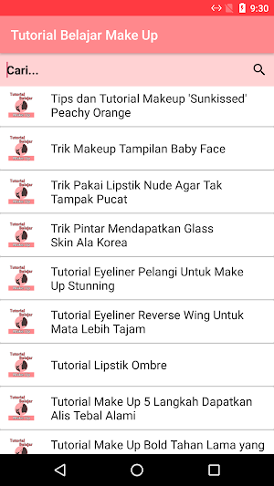 Tutorial Belajar Make Up Screenshot 3