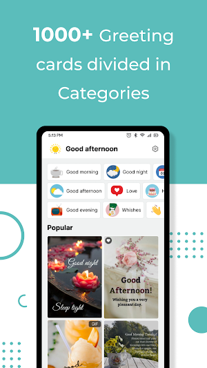 Daily wishes: Gif, Image, Card Screenshot 0