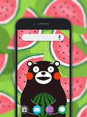 Kumamon LWP Screenshot 2