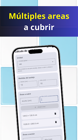 Calculadora de Azulejos Pro Screenshot 1