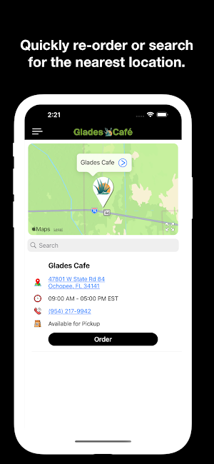 Glades Cafe Screenshot 0