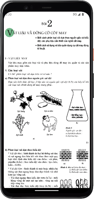 Công nghệ Lớp9 - Cắt may Screenshot 1