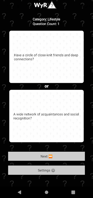 Would You Rather? Screenshot 1