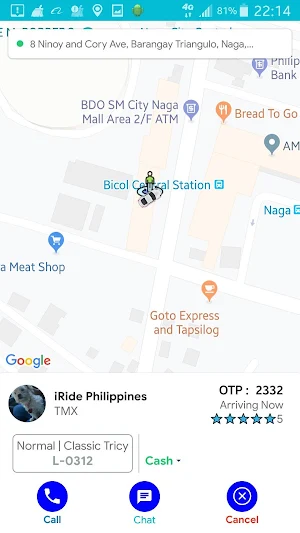 iRide Driver Screenshot 2