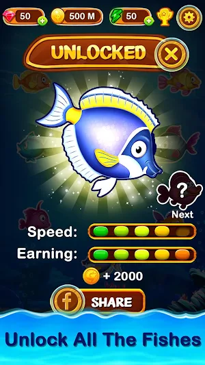 Merge Fish Evolution Games Screenshot 1
