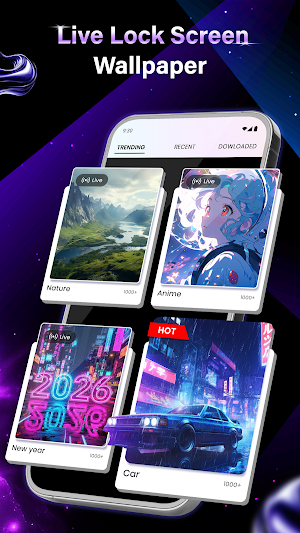 Live 3D Wallpapers: HD & 4K Screenshot 3