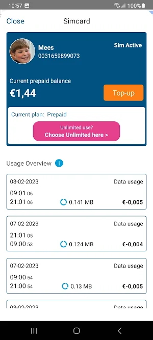 Gutmarkiert GPS Uhr Screenshot 3