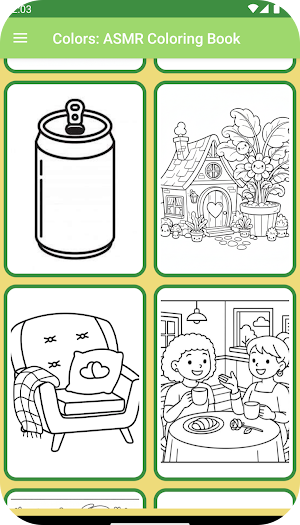 Colors: ASMR Coloring Book Screenshot 1
