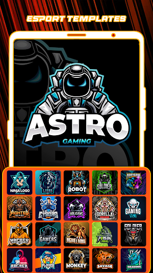 Esport Gaming Logo Maker Screenshot 1