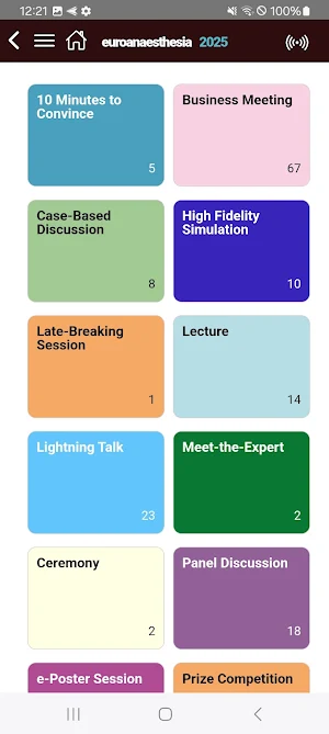 Euroanaesthesia 2025 Screenshot 2