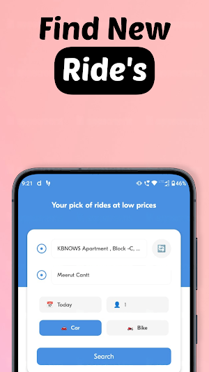GoTogether – Daily Carpool Screenshot 1
