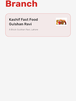 Kashif Fast Food Screenshot 1
