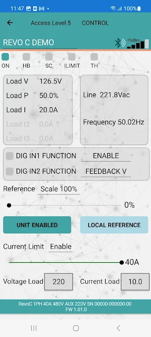 CD Automation RevoBLE Screenshot 2