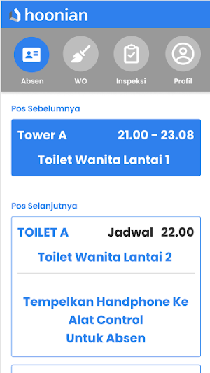 APP Nexus HouseKeeping Screenshot 2