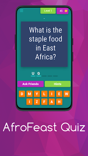 AfroFeast Quiz Screenshot 1