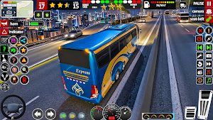 Bus Driving: Coach Bus Game Screenshot 2