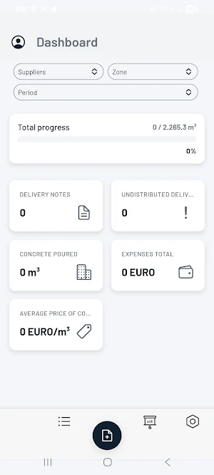 Concrete Tracker Screenshot 3