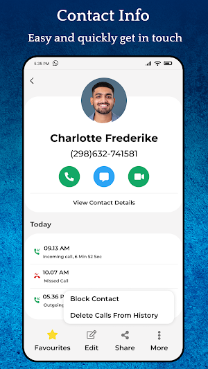 Contacts Screenshot 3