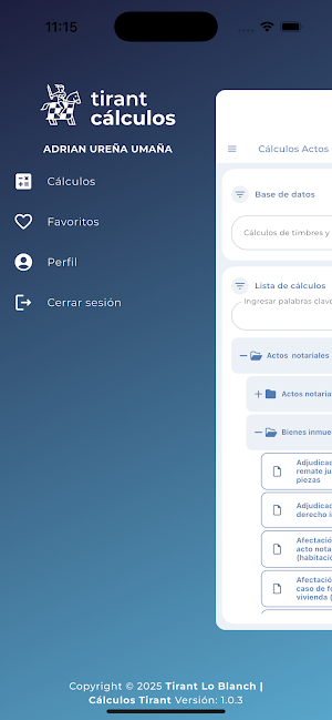 Cálculos Tirant Screenshot 1