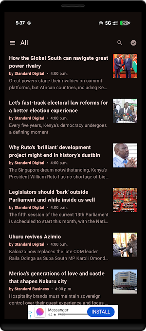 Daily Nation - Kenya News App Screenshot 1