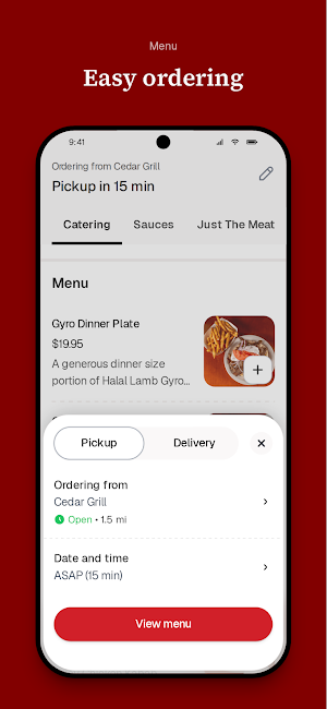 Cedar Grill Screenshot 2