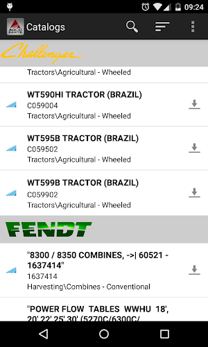 AGCO Parts Books To Go Screenshot 2