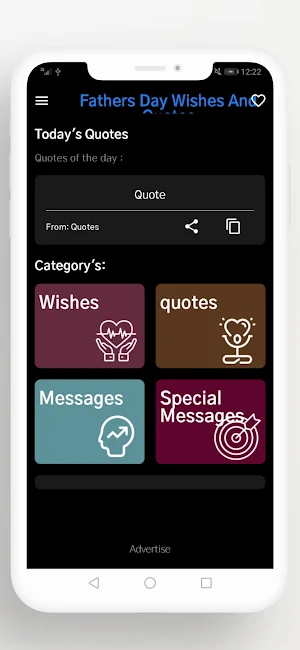 Fathers Day Wishes And Quotes Screenshot 0
