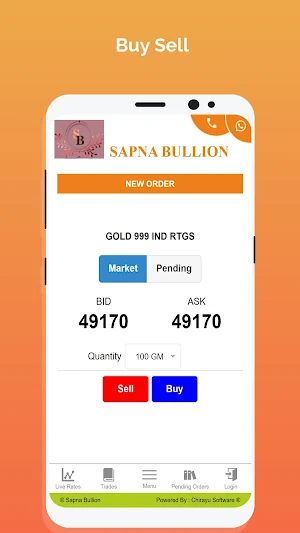 Sapna Bullion Screenshot 1